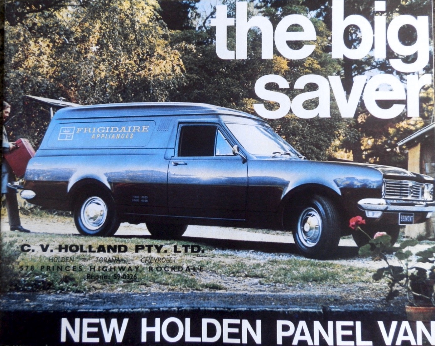 1969 Holden HT Panel Van Brochure